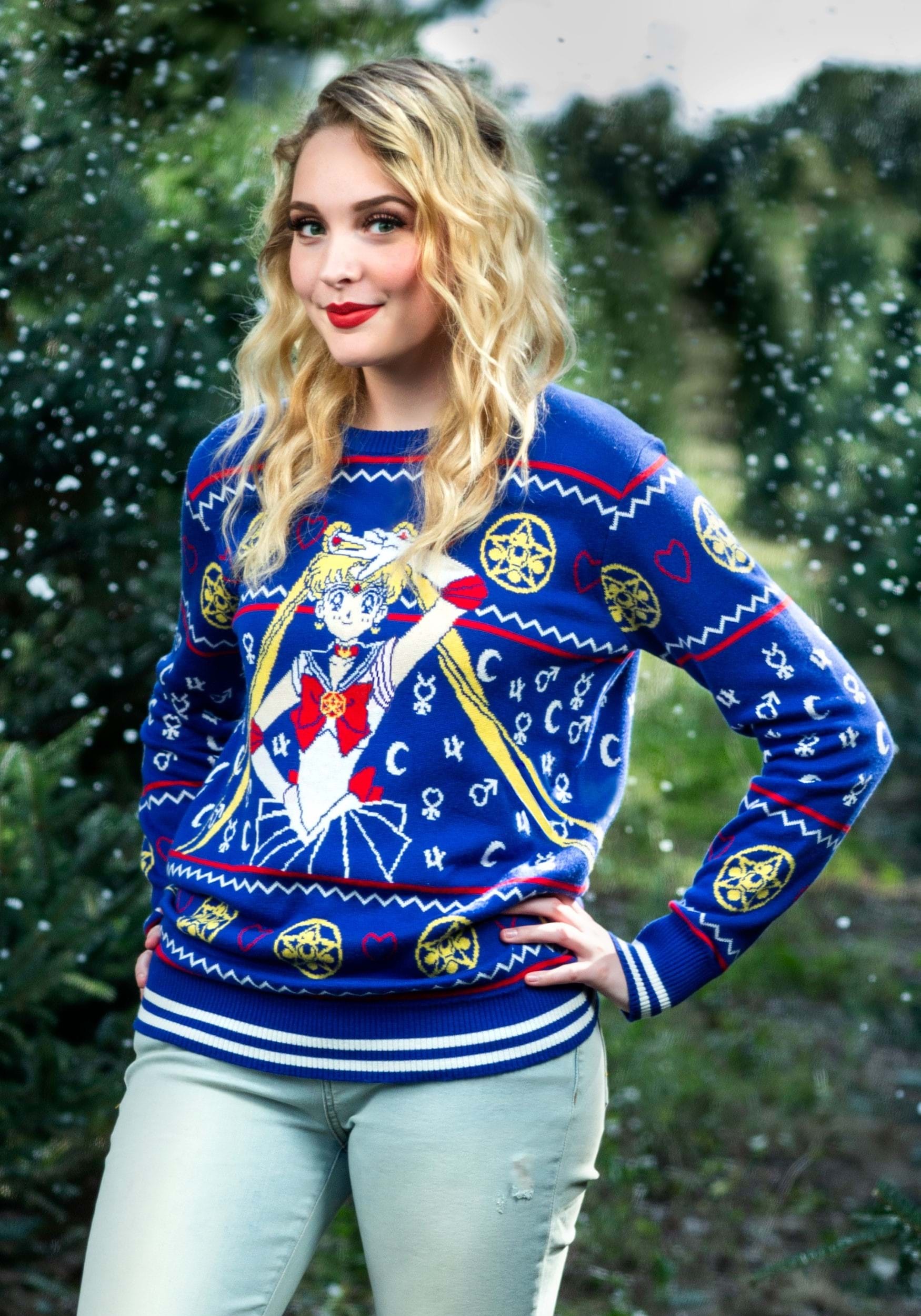 Sailor Moon Ugly Christmas Sweater