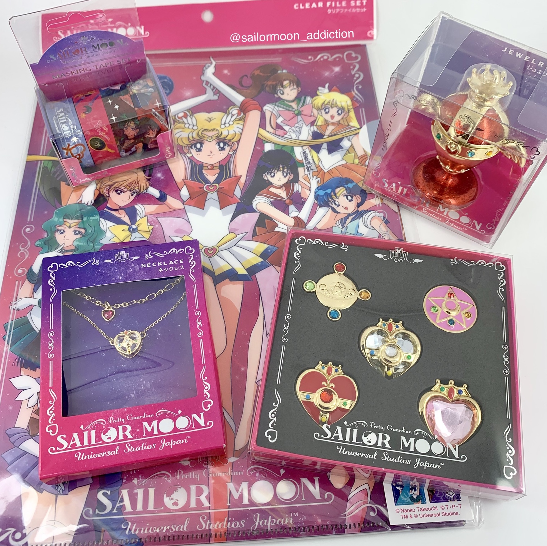 Sailor Moon x USJ Acrylic Key Chain Stand All 12 types Full Complete Set Rare 