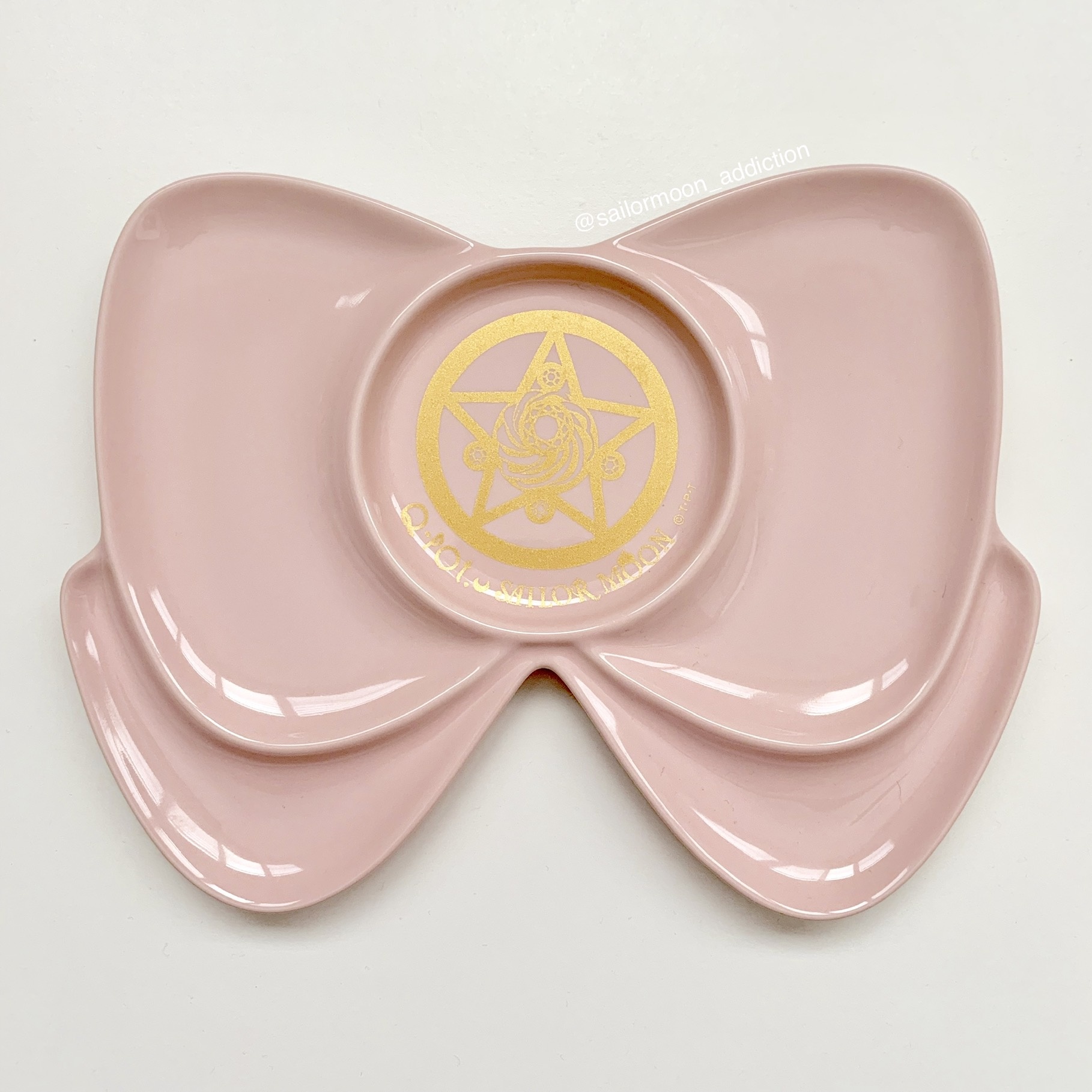 Sailor Moon Q-Pot 2019 Ribbon Plate Pink