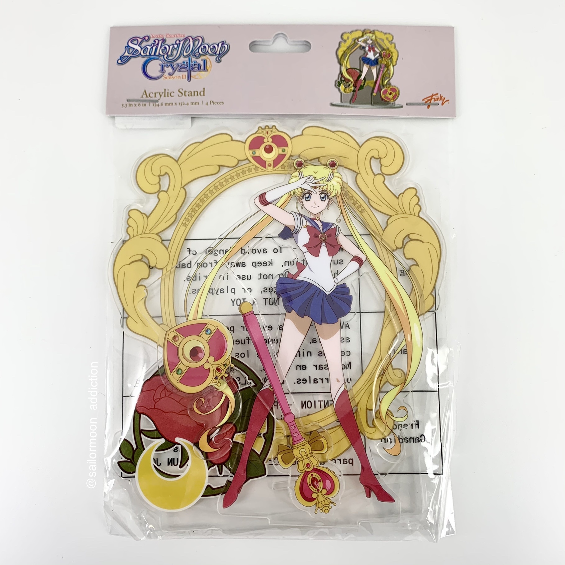 Sailor Moon Crystal x Just Funky Acrylic Stand